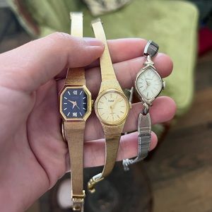 Vintage Watches Set of 3